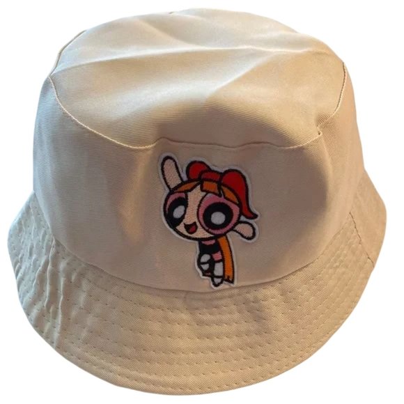 Accessories The Powerpuff Girls Blossom Embroidered Patch Bucket Hat